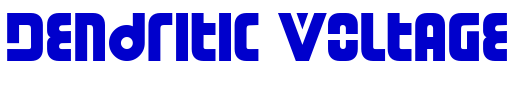 Dendritic Voltage 字体